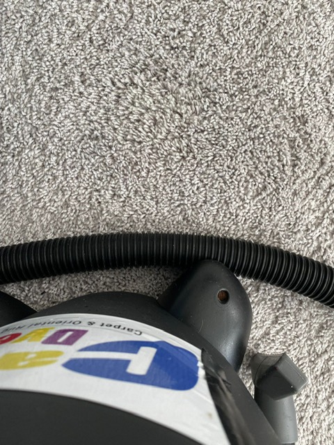 Bleach Spot Repair on Polyester Carpet in Atlanta, GA