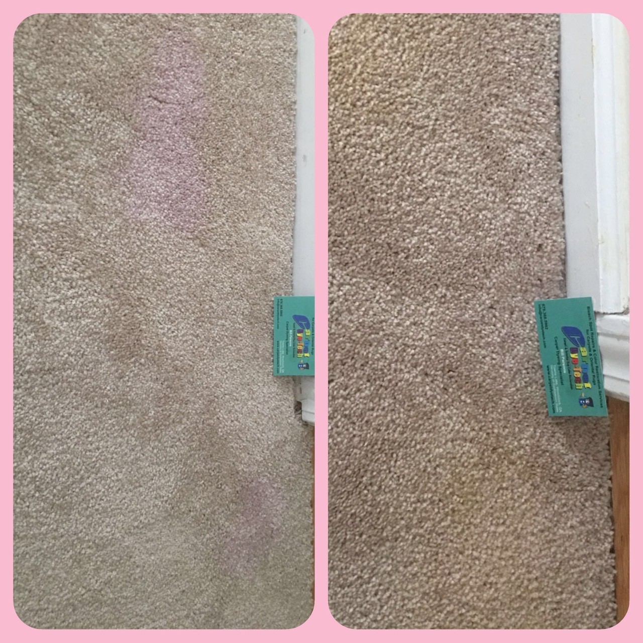 Bleach Spot Repair by Carpet Dye-Tech in Atlanta, GA